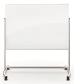 Mobile Magnetic Glass Dry Erase Whiteboard