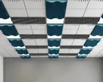 3D Sound Absorbent Acoustic Ceiling Tiles