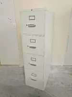Tan Hon 4 Drawer Vertical File Cabinet