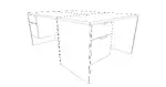 3 Person Workstation