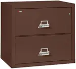 2 Drawer Fireproof Lateral File Cabinet - 31 Inch