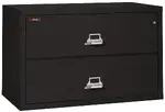 2 Drawer Fireproof Lateral File Cabinet - 44 Inch