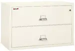 2 Drawer Fireproof Lateral File Cabinet - 44 Inch