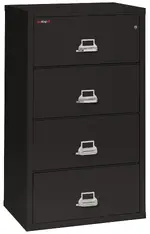 4 Drawer Fireproof Lateral File Cabinet - 31 Inch