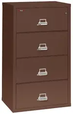 4 Drawer Fireproof Lateral File Cabinet - 31 Inch