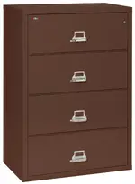 4 Drawer Fireproof Lateral File Cabinet - 38 Inch