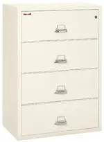 4 Drawer Fireproof Lateral File Cabinet - 38 Inch
