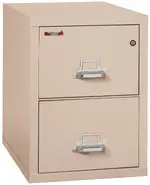 2 Drawer Fireproof File Cabinet - Letter Size