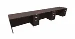 3 Person Office Desk Workstation