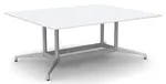 Rectangular Conference Table with Steel Base