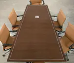 Communique Series Rectangular Conference Room Table