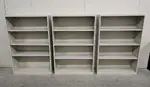 Putty Metal Bookshelf â€“ 36 Inch Wide