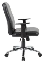 Mid Back Office Chair with Arms