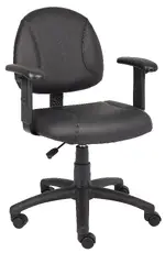 Leather Office Chair with Arms