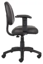 Leather Office Chair with Arms