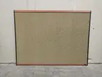 48x36 Quartet Bulletin Board with Plastic Frame