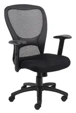 Mesh Back Office Chair with Arms