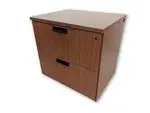 Cherry Laminate 2 Drawer Lateral File Cabinet â€“ 30 Inch Wide
