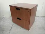 Cherry Laminate 2 Drawer Lateral File Cabinet â€“ 30 Inch Wide