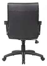 Leather Mid Back Office Chair