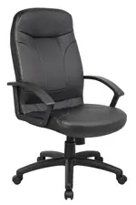 High Back Leather Office Chair