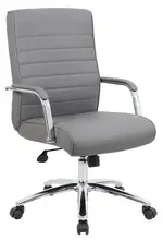 Vinyl Mid Back Conference Room Chair