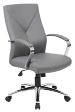 Leather High Back Conference Room Chair