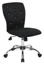 Tufted Office Chair without Arms