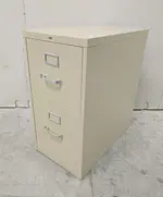 Tan Hon 2 Drawer Vertical File Cabinet