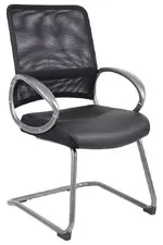 Guest Chair with Mesh Backrest