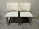 White Plastic Stacking Chairs