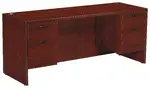 Rectangular Desk with Drawers