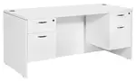 Rectangular Desk with Drawers