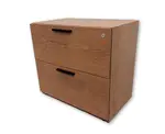 Cherry Laminate 2 Drawer Lateral Filing Cabinet â€“ 30 Inch Wide