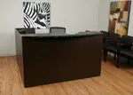 L Shaped Reception Desk with Drawers