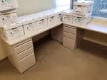 Haworth Cubicle Desk Workstations