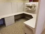 Haworth Cubicle Desk Workstations