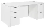 Rectangular Desk with Drawers