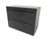 Gray Hon 2 Drawer Lateral Filing Cabinet â€“ 36 Inch Wide