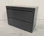 Gray Hon 2 Drawer Lateral Filing Cabinet â€“ 36 Inch Wide