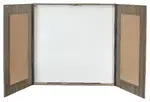 Tri Fold Dry Erase Board