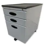 Light Gray Rolling Box Box File Pedestal Drawers