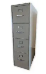 Putty Hon 4 Drawer Vertical File Cabinet