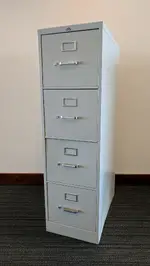 Putty Hon 4 Drawer Vertical File Cabinet