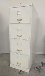 Putty Art Metal 4 Drawer Vertical Legal File Cabinet