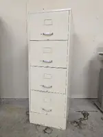 Putty Art Metal 4 Drawer Vertical Legal File Cabinet