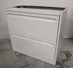 Putty Metal 2 Drawer Lateral Filing Cabinet â€“ 30 Inch Wide