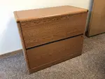 HON 2 Drawer Oak Laminate Lateral File