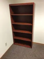 Cherry Laminate Bookshelf â€“ 32 Inch Wide