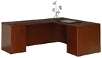 L Shaped Desk with Drawers